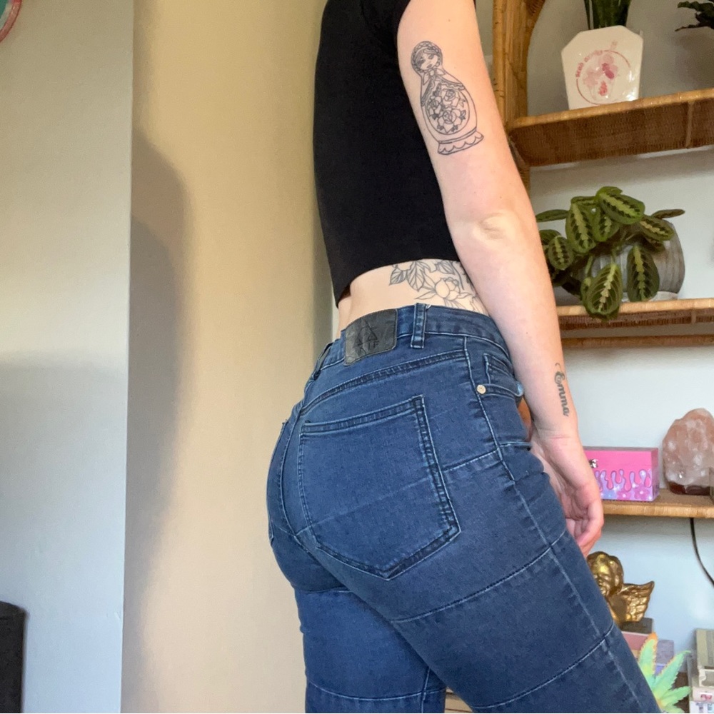 Authentic UNIF patchwork jeans - Picture 3 of 12